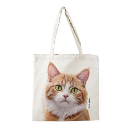 Action Lab Tote Bag Tiger Cat